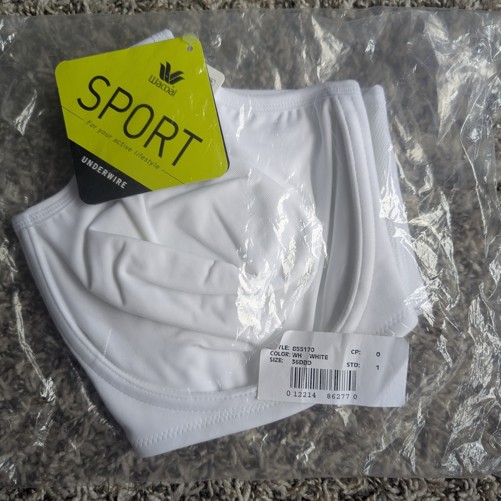 Wacoal Sport White Underwire Bra